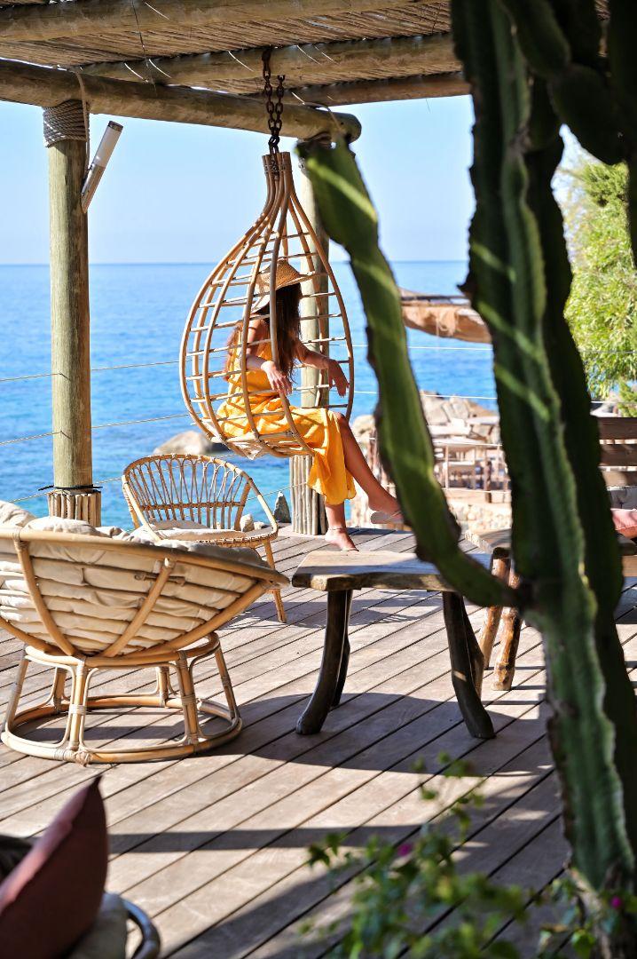 Le cadre paradisiaque de l'hôtel Abbartello